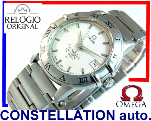 Lindo Omega Constellation Chronometer Auto. Aço-aço!