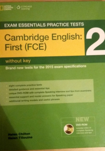 Cambridge English First Exam Essentials Practice Tests 2 New