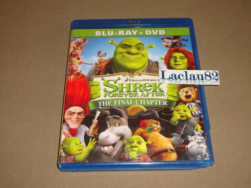 Shrek Forever After 2010 Dvd + Blu Ray