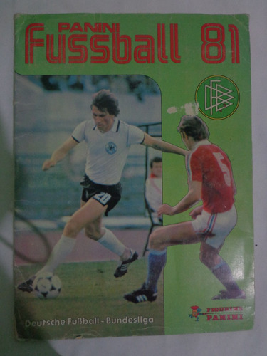 Album Bundesliga Alemanha 1981 Panini Completo Colado