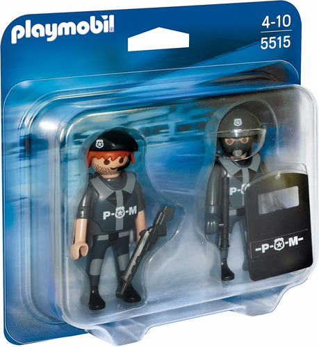 Playmobil Duo Pack 5515 Policias Orig Intek Mundo Manias