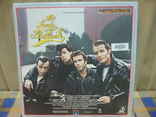 Sylvestre Stallone Y El Fonz, 01 Laserdisc, Raro