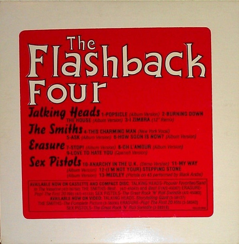 Cd Original The Flashback Four Erasure The Smiths Talking He