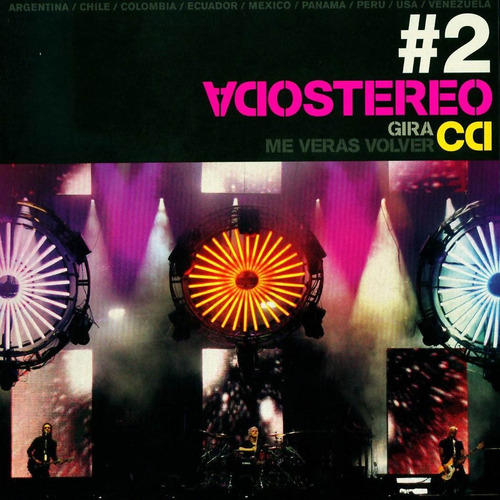 Cd Soda Stereo / Gira Me Veras Volver 2 (1998)
