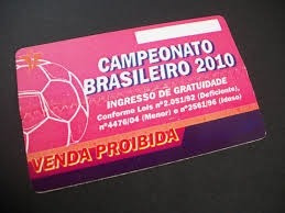 Ingressos Vasco 2010 - Brasileiro/ Carioca/ Copa Do Brasil