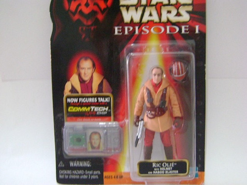Imagen 1 de 5 de Nico Ric Olie W/ Helmet Star Wars (swi 15)