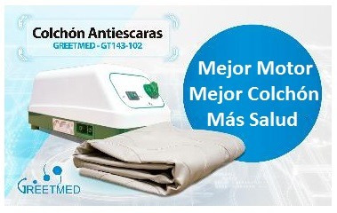 Colchon Antiescaras Piston Metal-no Plastico 3años Garantiaº