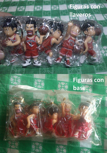 Llaveros Figuras Slam Dunk Shohoku Basquetball