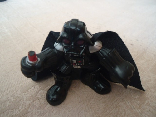 2001 Hasbro Star Wars Galactic Heroes Mini Darth Vader Cut L