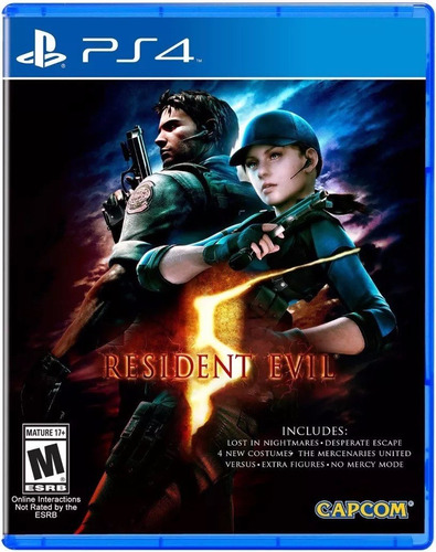 Resident Evil 5 Ps4 Nuevo Sellado Original Físico En Palermo