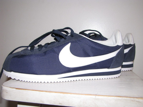 nike cortez nylon azul marino