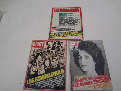 Revistas Gente La Semana 7 Dias
