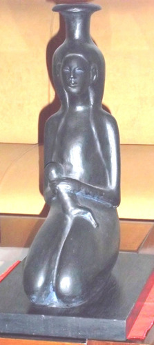 Arte Egipto  - Escultura -  Jarra Maternidad