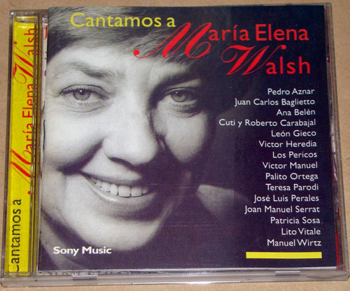 Gieco Serrat Maria Elena Walsh Cantamos Cd / Kktus