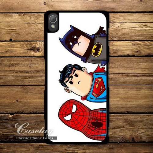 Case Protector Funda Carcasa Superheroes Sony Xperia Z1