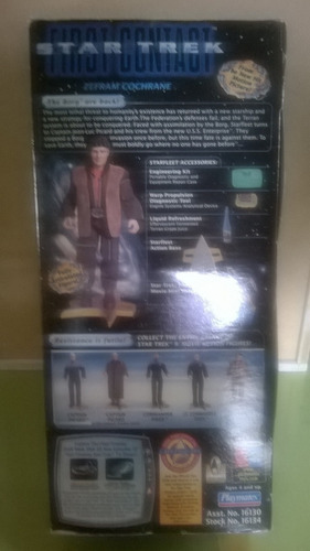 Imagen 6 de 6 de Nico Zefram Cochrane Star Trek (mve 09)