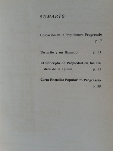 Imagen 3 de 4 de Desarrollo De Los Pueblos. Pablo Vi. Revista Nº 163 164 1967