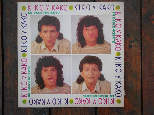 Kiko Y Kako Desconcierto Lp Vinilo Promo Impecable