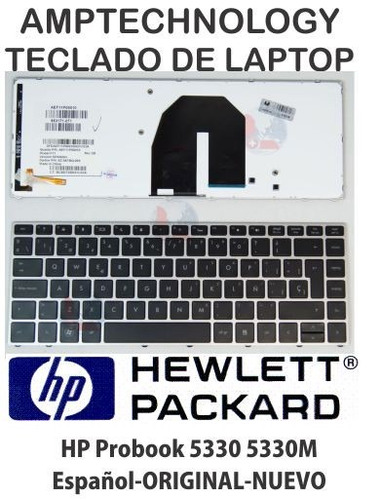 Teclado Laptop Hp Probook 5330 5330m  Nuevo Español