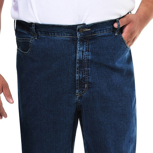 Imagem 2 de 5 de Calça Jeans Masculina Plus Size Tamanho Grande Até 68