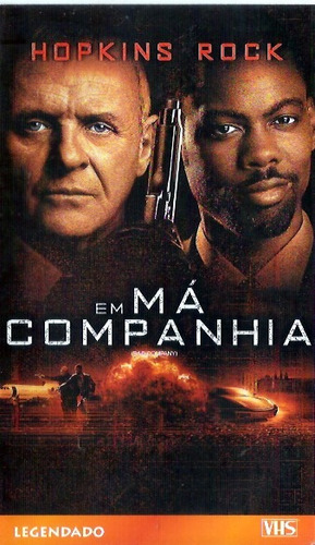 Vhs - Em Má Companhia - Anthony Hopkins 