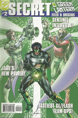 Green Lantern Secret Files & Origins 02  Bonellihq Cx103 H19