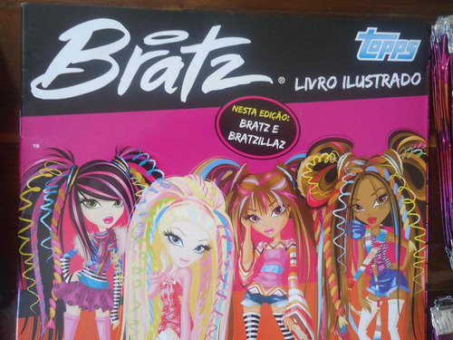 Imagem 3 de 5 de Álbum Bratz E Bratzillaz, Álbum Vazio + 60 Envelopes Lacrado