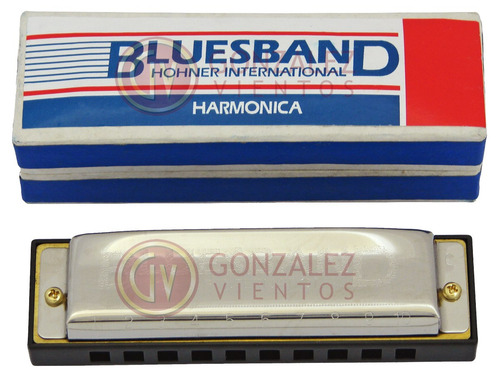 Armonica Hohner Blues Band Diatonica En La (a)