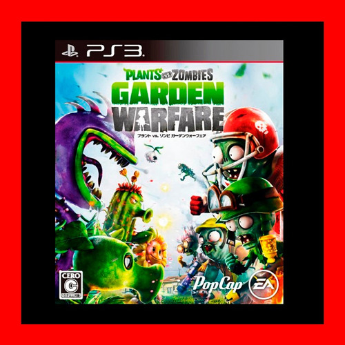 Plants Vs Zombies Garden Warfare Ps3 Caja Vecina