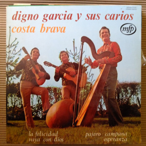 Vinilo Digno Garcia Y Sus Carios