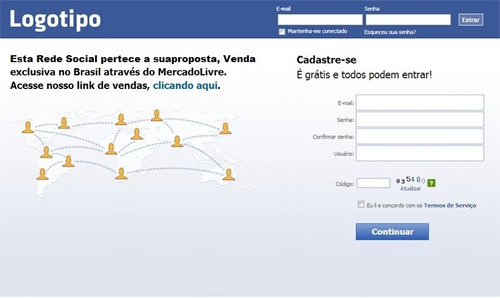 Facebook Clone Script Novo, Em Português Br - 019