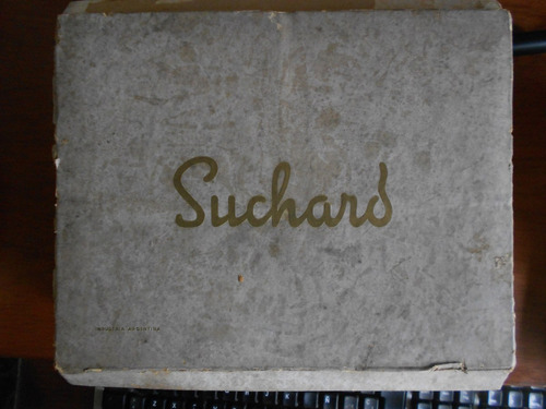 Caja De Suchard De Carton Circa 1958 Para Coleccionistas 