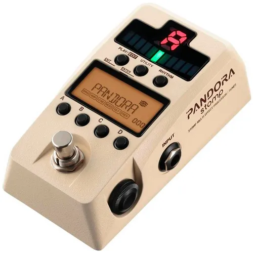 Korg Pandora Stomp - Pedal Multi-efeito P/ Guitarra + Fonte