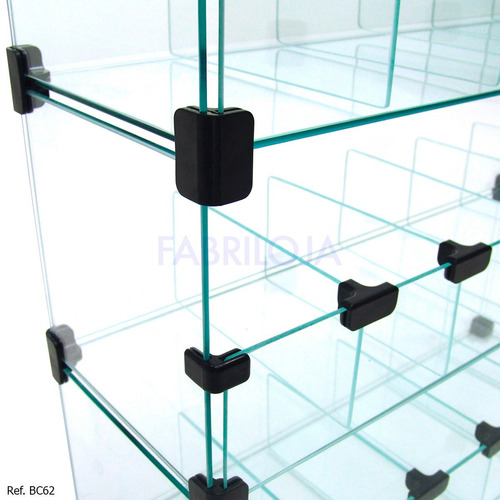 Baleiro De Vidro Multiuso P/ Comércios 0,60 X 0,60 X 0,20