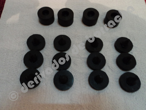 Kit 16 Peças Coxim Capô Motor A10 C10 D10 D60 Veraneio