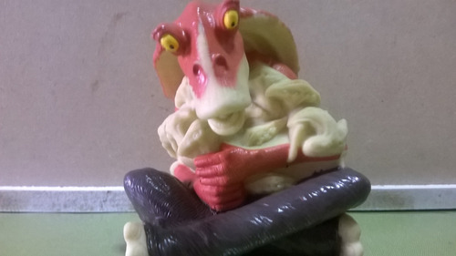 Imagen 2 de 4 de Nico Jar Jar Binks Squishy Star Wars (msw 58)