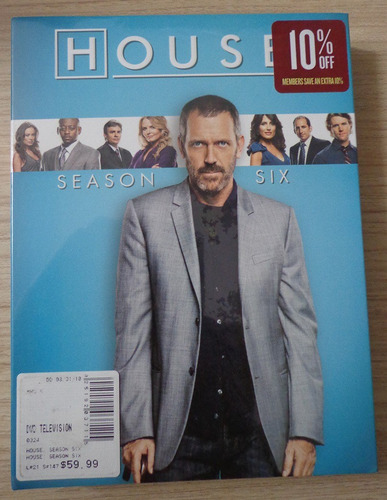 House - Season Six - Importado E Lacrado - Reg. 1