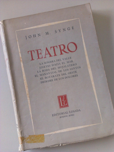 Teatro Sombra Valle Jinetes Mar Boda Hojalatero John Synge