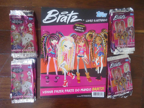 Imagem 1 de 5 de Álbum Bratz E Bratzillaz, Álbum Vazio + 60 Envelopes Lacrado