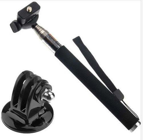 Bastão De Mão Retratil Monopod TriPod Para Gopro Go Pro Cel