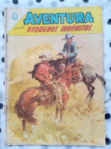Aventura Vaqueros Indomitos- Nro 382  1965 Novaro Comic