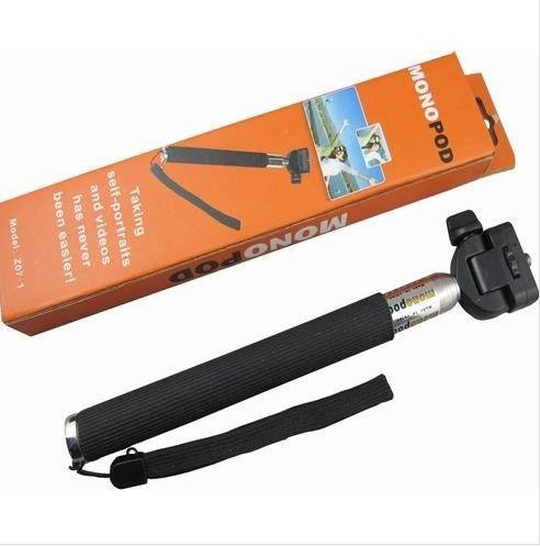 Bastão De Mão Retratil Monopod TriPod Para Gopro Go Pro Cel