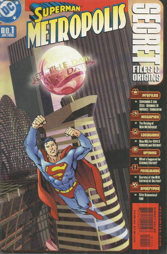 Superman Metropolis Secret Files 01 - Bonellihq Cx103 H19