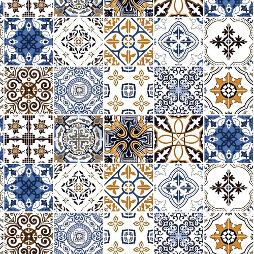 Adesivo De Parede Pastilha Azulejo Banheiro Cozinha 3m