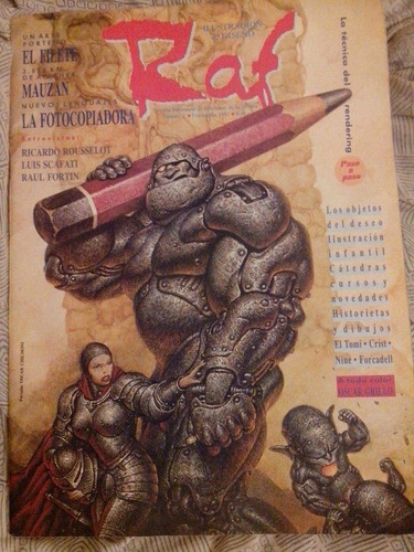 Revista Raf Nº 1 Ilustración Y Diseño 1992