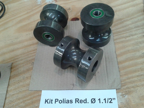 Kit Polias Redondo 1.1/2  Pol. - Calandra Modelo Alfa