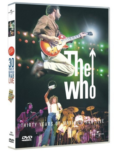 Dvd The Who 30 Anos Del Mejor R&b En Vivo