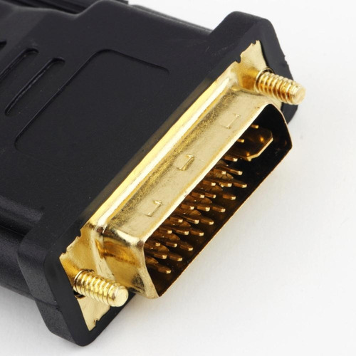 Dvi & Hdmi Adaptador Dvi Macho Para Hdmi Femea