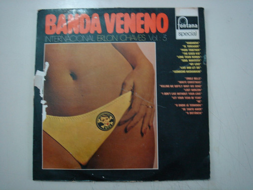 Lp - Banda Veneno - Internacional Erlon Chaves Vol.03