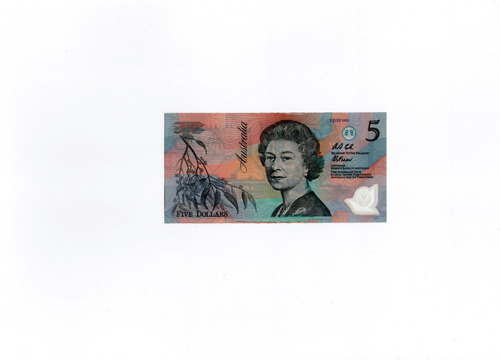 Australia - Polimero - 5 Dolares 1992